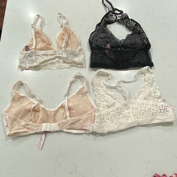Victoria Secret Intimate Lace Bras. size S-M $35 for 4 bras - Picture 2 of 2
